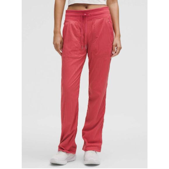 Lululemon Dance Studio Mid-Rise Pant Regular Desert Red 6 - Picture 1 of 15